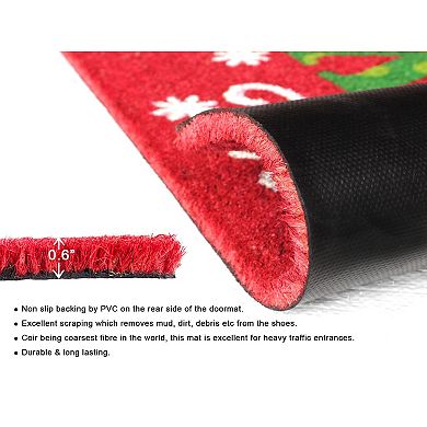 RugSmith Joy Flakes Doormat - 18'' x 30''