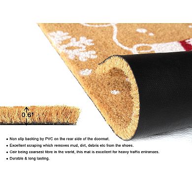 RugSmith Mittens Doormat - 18'' x 30''