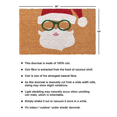 RugSmith Santa Doormat - 18'' x 30''