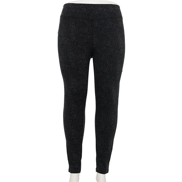 Skechers GOFLEX Ladies Gym Leggings Charcoal Grey