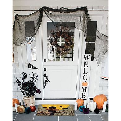 RugSmith Trick or Treat Owl Doormat - 18'' x 30''