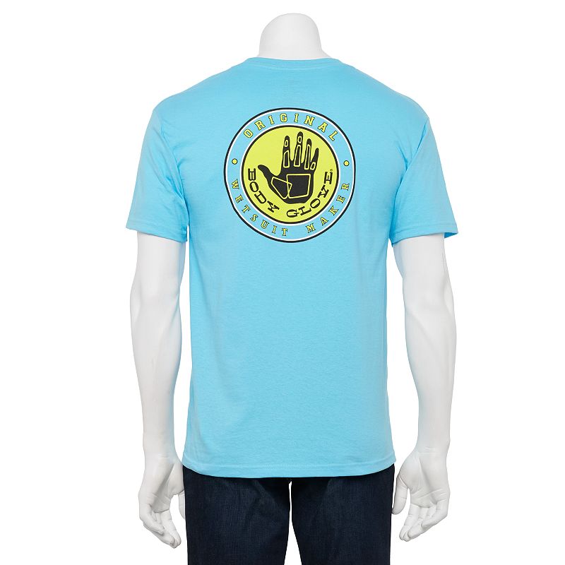 Mens Body Glove Core Tee, Size: Small, Turquoise/Blue