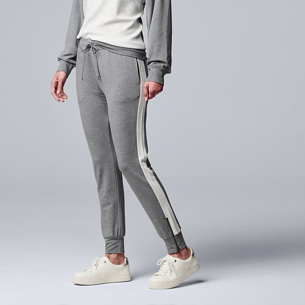 Simply Vera Wang Jogger Track Pants