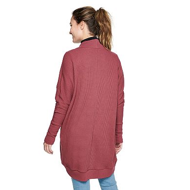 Women's Sonoma Goods For Life® Textured Waffle Cocoon Wrap Cardigan