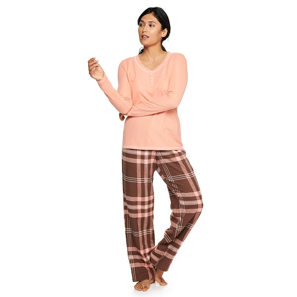 Sonoma Women's Flannel Pajama Pants - kohls.com  Womens flannel pajamas, Pajamas  women, Clothes