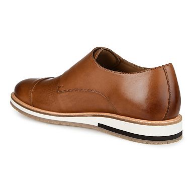 Thomas & Vine Thatcher Men's Leather Monk Strap Shoes