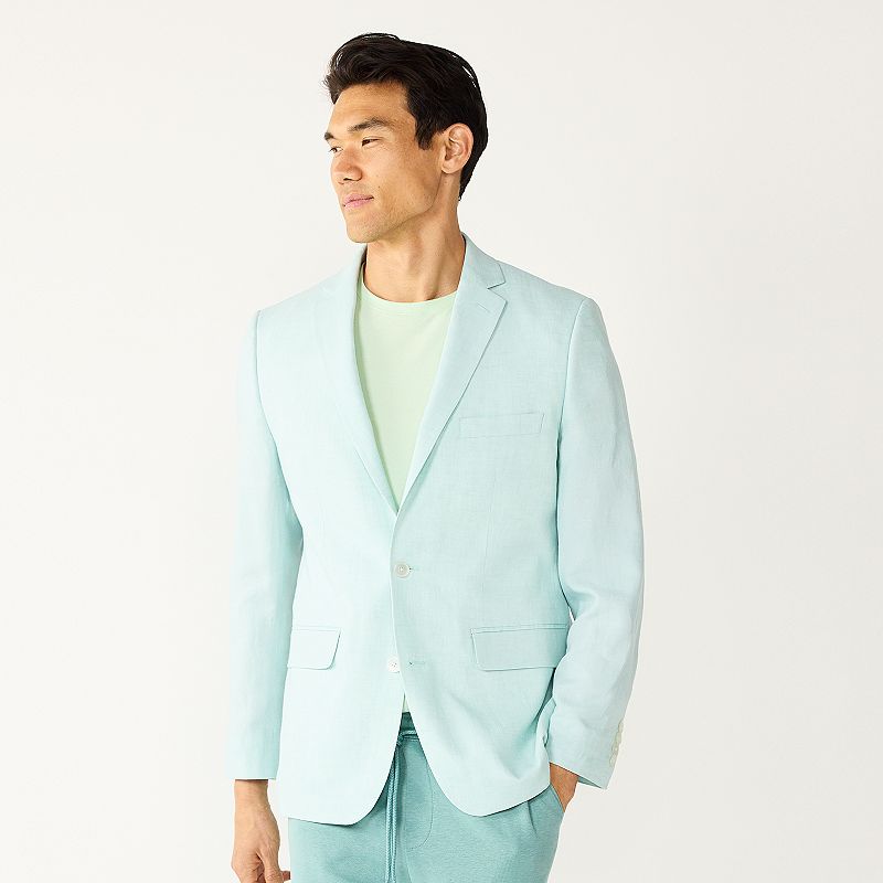 Mens Apt. 9 Slim-Fit Fashion Sport Coat, Size: 38 - Regular, Green