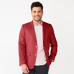 Men's Casual Three Button Slim Fit Blazer Jacket Lightweight Sport Coat  Blazer Lightweight Suit Jacket