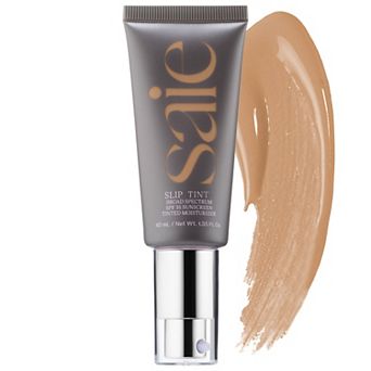 Saie Slip Tint Lightweight Tinted Moisturizer with Mineral Zinc SPF 35 and Hyaluronic Acid