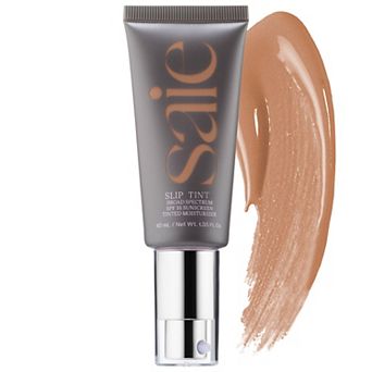 Saie Slip Tint Lightweight Tinted Moisturizer with Mineral Zinc SPF 35 and Hyaluronic Acid