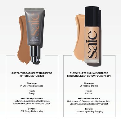 Slip Tint Lightweight Tinted Moisturizer with Mineral Zinc SPF 35 and Hyaluronic Acid