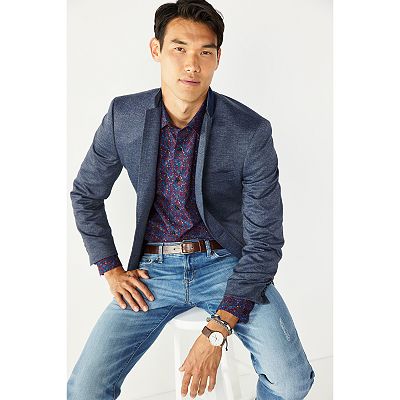 Men s Apt. 9 Premier Flex Classic Fit Knit Sport Coat