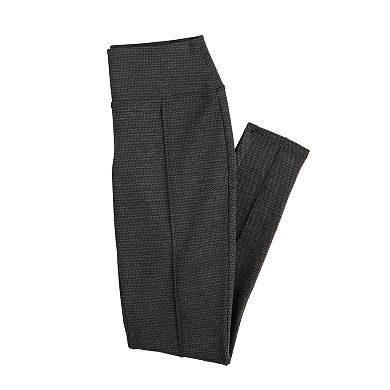 Petite Nine West Seamed Ponte Leggings