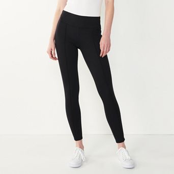 Petite Nine West Seamed Ponte Leggings