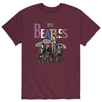 Men's The Beatles Umbrella Rainbow Tee