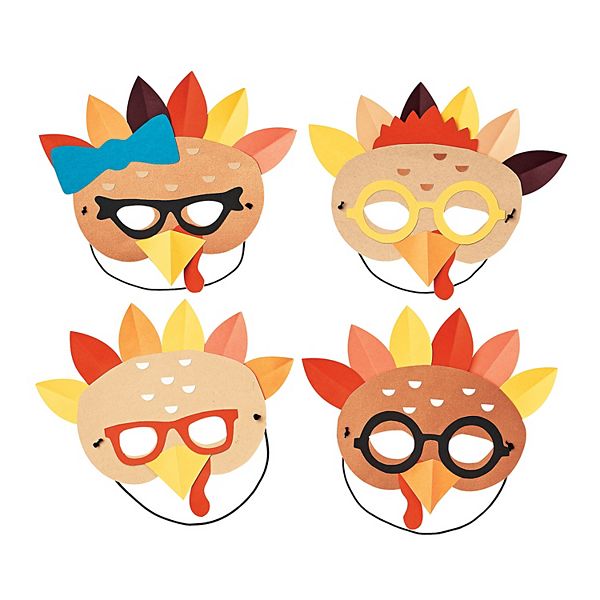 Paper Source DIY Turkey Masks Kit