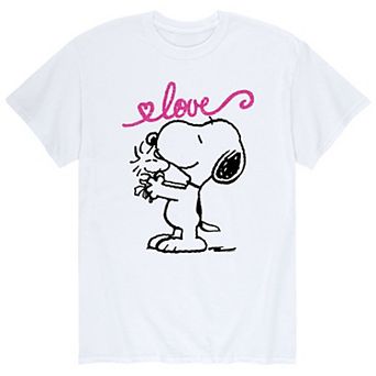 Men's Peanuts Valentine's Day Snoopy Love Tee