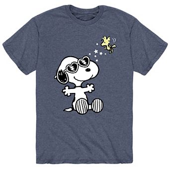 Men's Peanuts Snoopy Glasses Tee