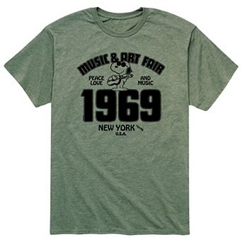 Men's Peanuts Music & Art Fair Tee