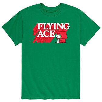 Men's Peanuts Snoopy Flying Ace Tee