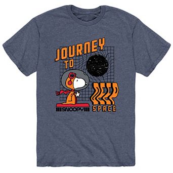Men's Peanuts Snoopy Journey To Deep Space Tee