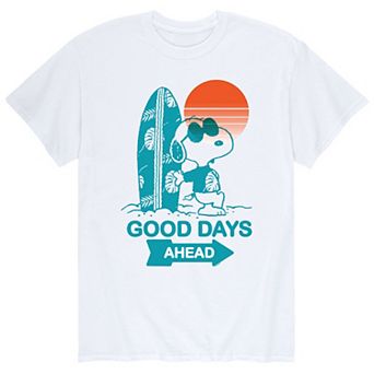 Men's Peanuts Snoopy Good Days Ahead Tee