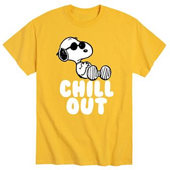 Men's Peanuts Snoopy Chill Out Tee
