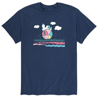 Men's Peanuts Snoopy Beach Ball Tee