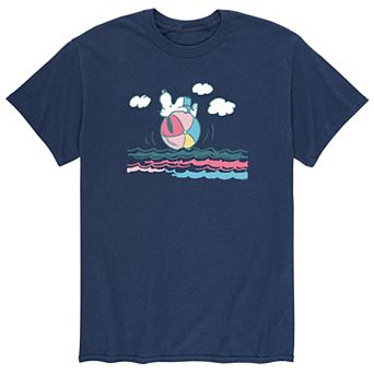 Men's Peanuts Snoopy Beach Ball Tee