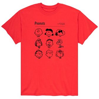 Men's Peanuts Snoopy & Friends Tee