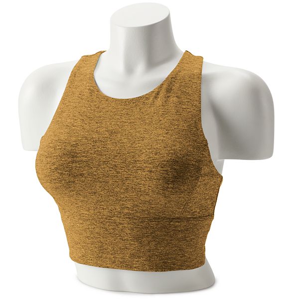 Tek Gear Brushed Low Impact Longline Sports Bra