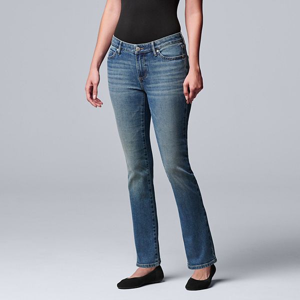 Simply Vera Wang Dark Wash Skinny Jeans