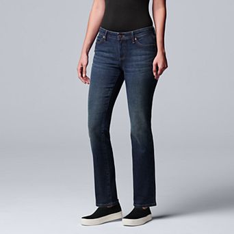 Women's Simply Vera Vera Wang Slim Straight Leg Jeans