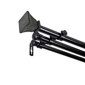 Rod Desyne Trumpet Triple Curtain Rod