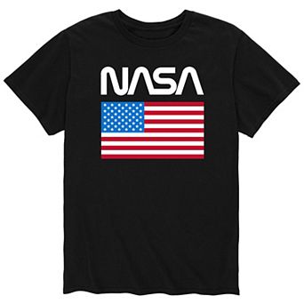 Men's NASA American Flag Tee