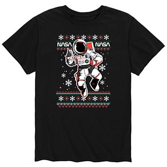 Men's NASA Christmas Astronaut Tee