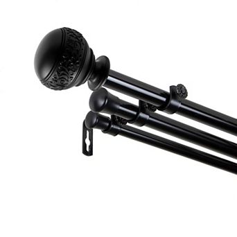 Rod Desyne Naomi Triple Curtain Rod
