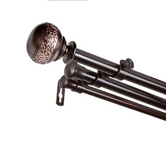 Rod Desyne Naomi Triple Curtain Rod