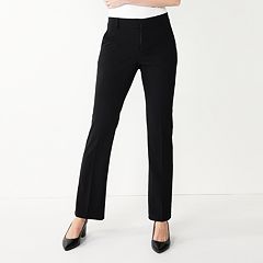  Black Dress Pants for Women Work Business Pants Tummy
