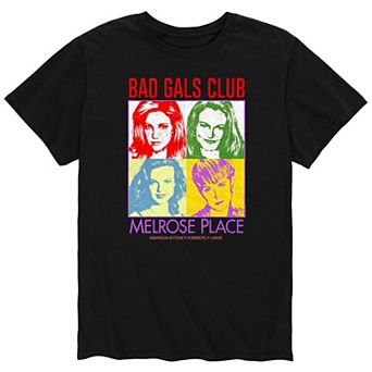 Men's Melrose Place "Bad Gals Club" Tee