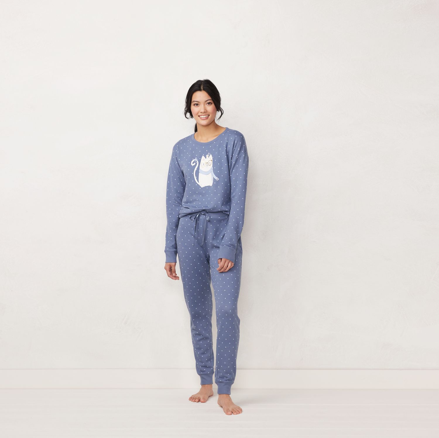 Coolwife Women's Pajama Set - Tie Dye Long Sleeve Lounge Wear & Pants Sleepwear