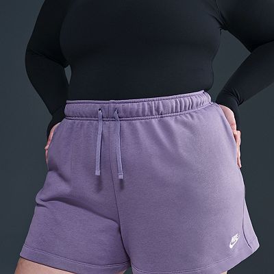 Plus Size Nike Club Fleece Shorts