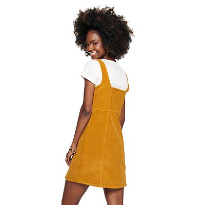 Button down overall dress online