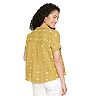 Women's Sonoma Goods For Life® Rolled Short Sleeve Shirt