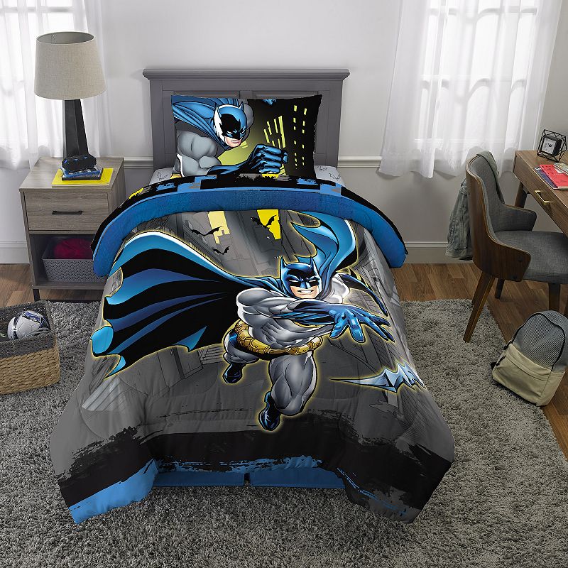 Warner Brothers Batman Center of Shadow Complete Bedding Set, Multicolor, F