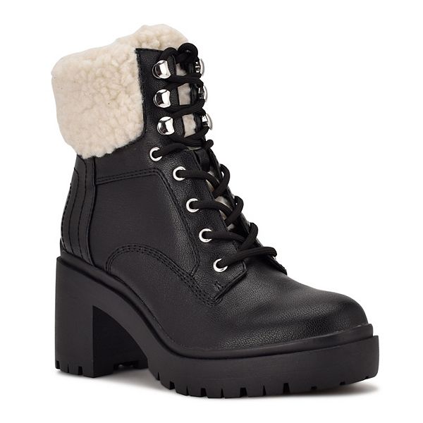 Nine west block outlet heel boots