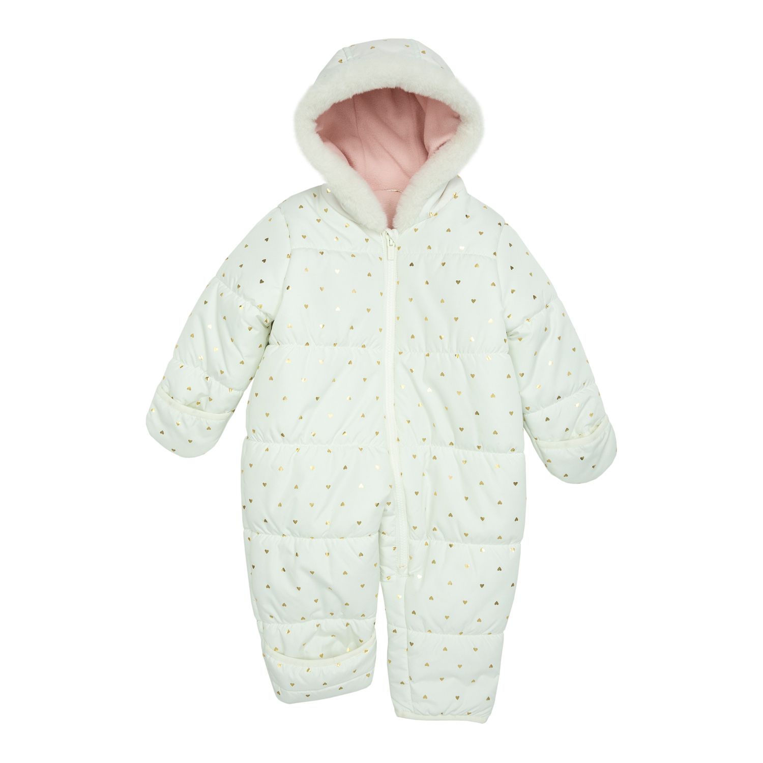 Baby Girl Carter's Faur-Fur Trim Pram