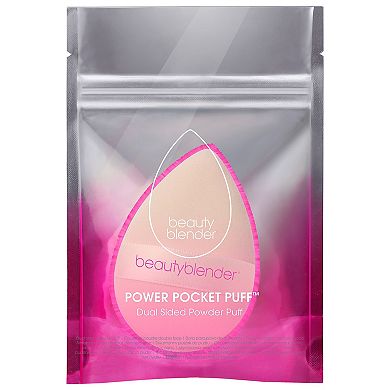 POWER POCKET PUFF Dual-Sided Powder Puff for Setting and Baking