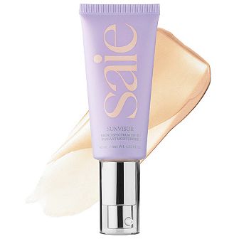 Saie Mini Sunvisor Radiant Moisturizing Face Sunscreen SPF 35