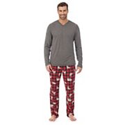 Men's cuddl duds cabin fleece pajama set sale